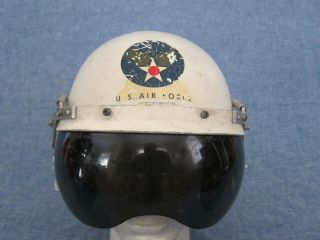 1950s Korean War US Air Force Jet Pilot Type P - 4 Flight Helmet 3