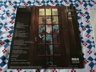 David Bowie The Rise And Fall Of Ziggy Stardust LP SF 8287 RCA 1972 UK w/inner 2