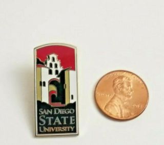 Collectible Lapel Pin SDSU San Diego State University Hepner Hall Enamel Pin 2