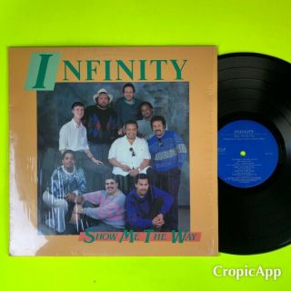 Infinity Show Me The Way Lp Private Gospel Boogie Wfl Shrink Nm