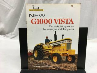 Minneapolis - Moline - G1000 Vista - Tractor Brochure - Form No.  A - 90 (6 - 67)