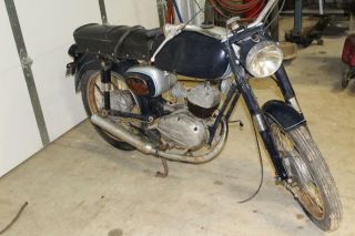 Wards Wheeled Goods Benelli Vintage Motor Bike