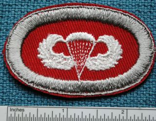503rd Airborne Infantry Rgt. ,  Large Size Para Wing Oval With Basic Para Wing