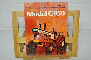 Circa 1970 Minneapolis Moline G950 Tractor Sales Brochure