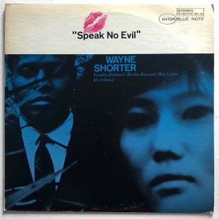 Wayne Shorter Speak No Evil Herbie Hancock / Elvin Blue Note Bst 84194 Ua Lp