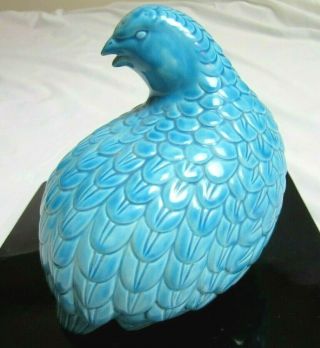 Andrea By Sadek Porcelain Blue Quail Japan 7606 6 " X 6 "