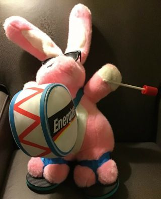 Energizer Batteries Bunny Rabbit Plush 21” Complete
