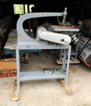 Vintage Delta - Rockwell 24 " Scroll Saw With Stand