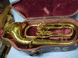 Vintage Roth - Reynolds 3 Valve Euphonium Baritone 11in.  Removable Bell