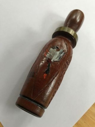 J R Walton Vintage Wooden Duck Call