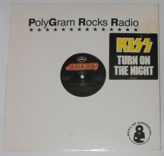 Kiss - Turn On The Night - U.  S.  Promo 12 " Ep Vinyl