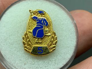 National Lead Co.  10k Gold Filled 5 Years Of Service Award Pin.  Absolute Beauty.