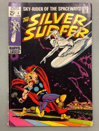 Silver Surfer 4 Marvel Comics 1969 Volume 1