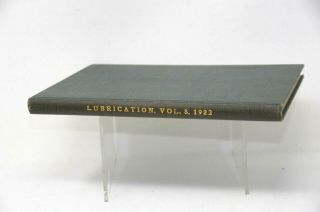 Texas Co.  Texaco Bound Lubrication Publication For Lubricant Use 1922 Hb