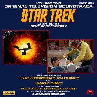 Star Trek Classic Tv Music Soundtracks Volume 2 Cassette Gnp Unplayed
