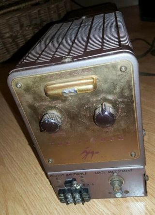 Vintage Fisher 80AZ Tube Amplifier 3