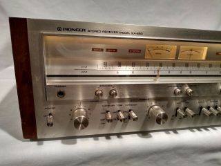 Vintage 1970 ' s PIONEER SX - 850 Stereo Receiver 3