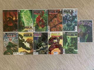 The Immortal Hulk 1 - 21 Full Run Complete 1st Prints 2 Dr Frye Marvel Comics