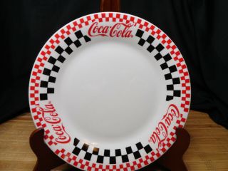 Coca Cola Gibson Dinner Plates,  10 1/2 Inches,  Set Of 3