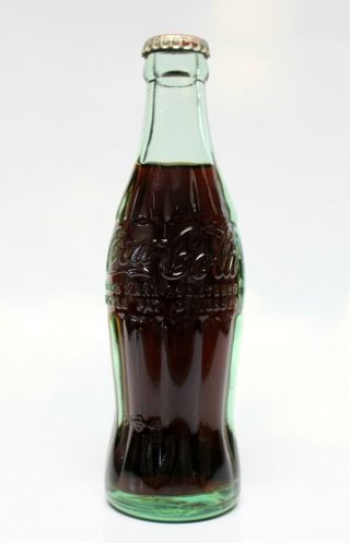 1949 Embossed Hobble Skirt Coca Cola Bottle Pat D - 105529 Seattle Wash