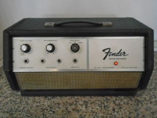 Vintage Fender Echo - Reverb Tel Ray Tube Unit - Still