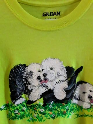 Oneofakind Handpainted Old English Sheepdog Tshirt: Buy It Now Oes Bargain