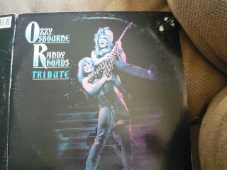OZZY OSBOURNE RANDY RHOADS TRIBUTE 2 LP W/ INNER SLEEVES 2