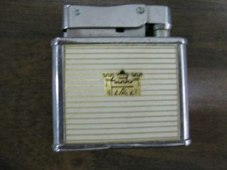 Vintage Colvair Slide O Matic Lighter Kent Cigarettes 1 3/4 
