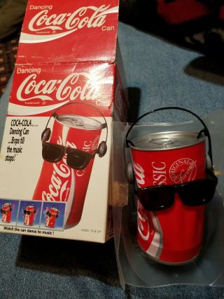 Vintage 1989 Dancing Coca Cola Can Nos Made In Taiwan