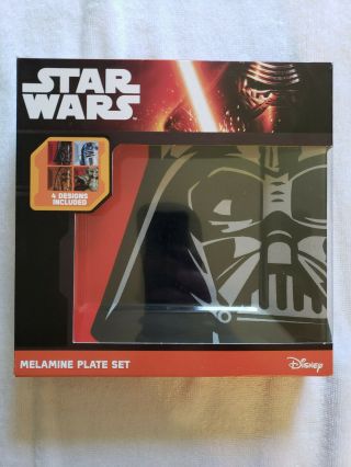Star Wars Melamine Plate Set