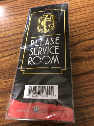 Loot Crate Exclusive October 2018 American Horror Story Hotel Cortez Key Ring 2