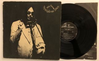 Neil Young - Tonight’s The Night - 1975 Us 1st Press Textured Cover Ms 2221 Vg,