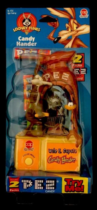Pez Candy Hander - Wile E.  Coyote (1998) - Looney Tunes