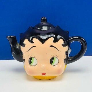 Betty Boop Teapot 1997 Vandor Kitchen Decor Bust Face Tea Pot Serving Creamer