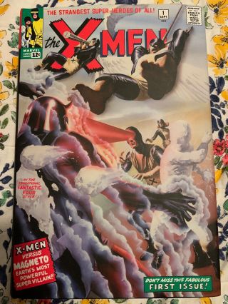The X - Men Omnibus Vol 1 Stan Lee Jack Kirby Alex Ross Cover Hc Marvel