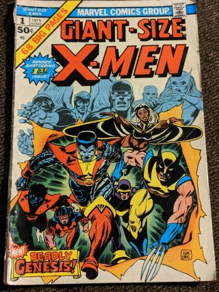 Giant Size X - Men 1 (july 1975,  Marvel) All Pages Intact