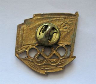 MUNICH 1972 - MONTREAL 1976 OLYMPICS USSR NOC - CANDIDATE TO NATIONAL TEAM PIN BADGE 2