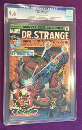 Doctor Strange 1 Cgc 9.  6 Ow/w 6/74 1st Silver Dagger Marvel Defenders Dr