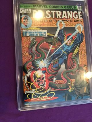 Doctor Strange 1 CGC 9.  6 OW/W 6/74 1st Silver Dagger Marvel Defenders DR 3
