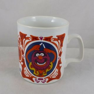 Kiln Craft The Muppet Show Animal England Coffee Mug © Henson Assoc. ,  Inc.  1978