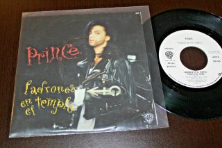 Prince Thieves In The Temple 1990 Mexico 7 " Promo 45 Synth Pop House