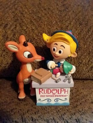 2006 Carlton Cards Hermey Rudolph The Red Nosed Reindeer Lights & Sounds