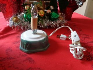 Light For Ceramic Christmas Tree Holland Mold Bottom Base Only