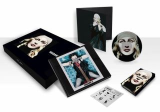 Madonna Madame X Box Set W/ 2cd Hardback,  7 " Pic Disc,  Cassette,  Poster,  Tattoos