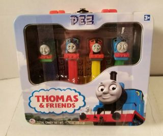 Pez Limited Edition Thomas The Train And Friends Lunch Box Tin
