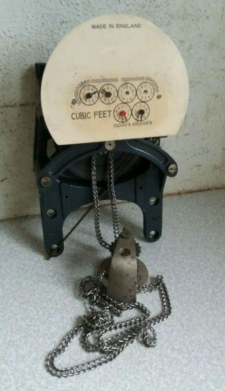 Vintage / Early Electricity Meter - Pendulum Driven - 9 X 5 " - Restoration Job