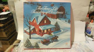 The Time Life Treasury Of Christmas 3 Records Lp Box Set Bing Crosby,  Elvis