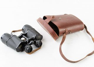 Vintage Carl Zeiss Jena Pentekarem 15x50 Germany Binoculars With Case
