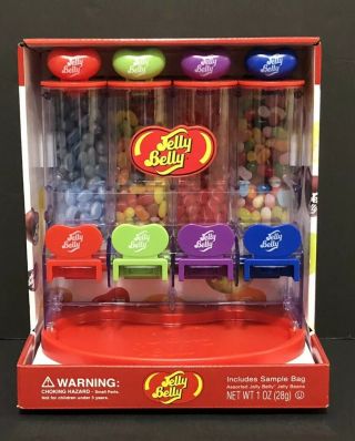 “my Favorites Jelly Belly Jelly Bean Dispenser” 4 Dispenser Tubes 9 Inches