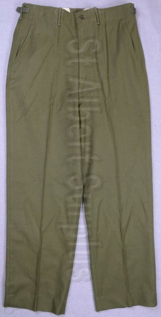 Us Army M - 1951 Wool Pants / Trousers - Korea - Regular Medium - - 905ki